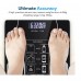 Digital Weight Scale, Bluetooth Body Scale with 13 Body Composition Analyzer, LED Display, Mobile APP (Black) - YLY084 